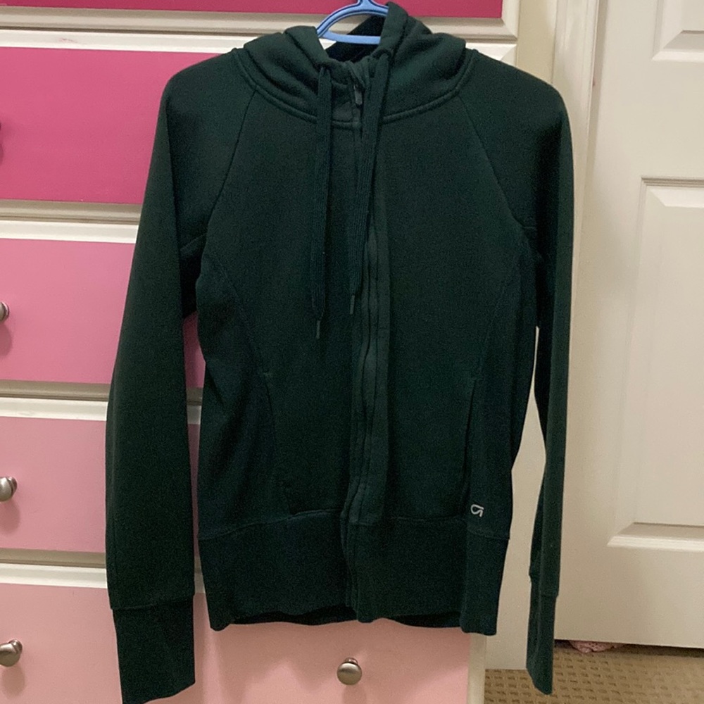 🛍️Gap fit Forest green zip up hoodie